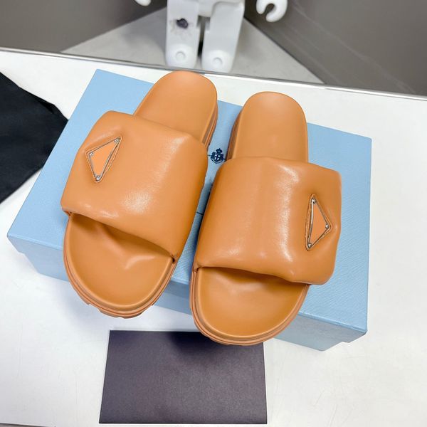 

p fashion women sandals real leather brand low heel sandal ladies beach shoes dress shoe platform house slipper sandal, Black