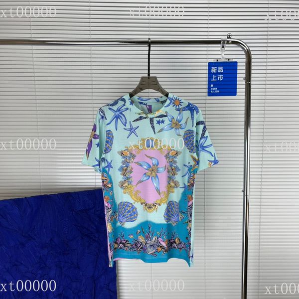 

22ss designer letter printed t shirts tee sweatshirt fashion high street short sleeves summer casual t-shirt breathable men women crew neck, Black;brown