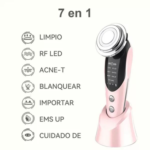 

face massager beauty ionoresis instrument 7 modes ems highfrequency vibration massage to firm skin and relieve aging 230307