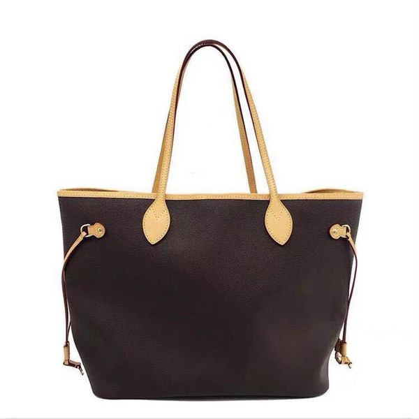 

classic sell fashion woman bag designer genuine leather handle big size shopping bag never gonna full for every day woman bag238s