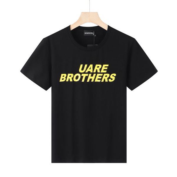 

dsq phantom turtle men's t-shirts mens designer t shirts black white back logo skater t-shirt men summer fashion casual street t-shirt, White;black