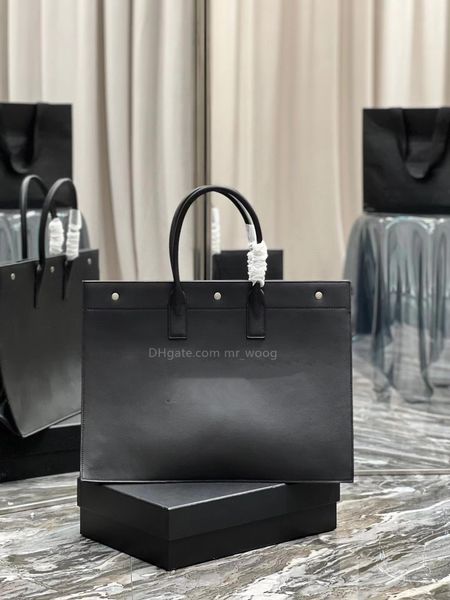 

2023 left bank shopping bag hold bag single shoulder bag crossbody bag premium designer bag classic black large capacity 5a quality