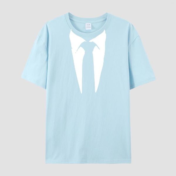 

t shirttmen's t shirts tarchia 2023 slim men plus size tee tie neck homme oversized print cotton short sleeve summer shirt casual t, White;black