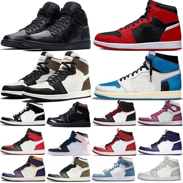 

gorge green 1 high basketball shoes jumpmans mens womens lost and found patent bred triple black newstalgia sneakers men trainer