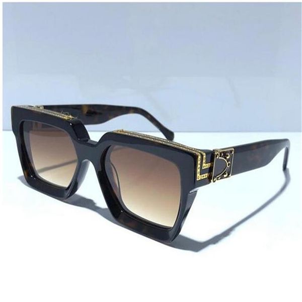 

2021 fashion square mens polarized designer women sunglasses lentes sun glasses men millionaire sunglass with box #96228k, White;black