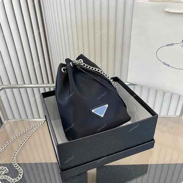 

tote bags bucket bag women designer nylon handbag mini tote small luxurys long chain shoulder crossbody bags purses handbags bag