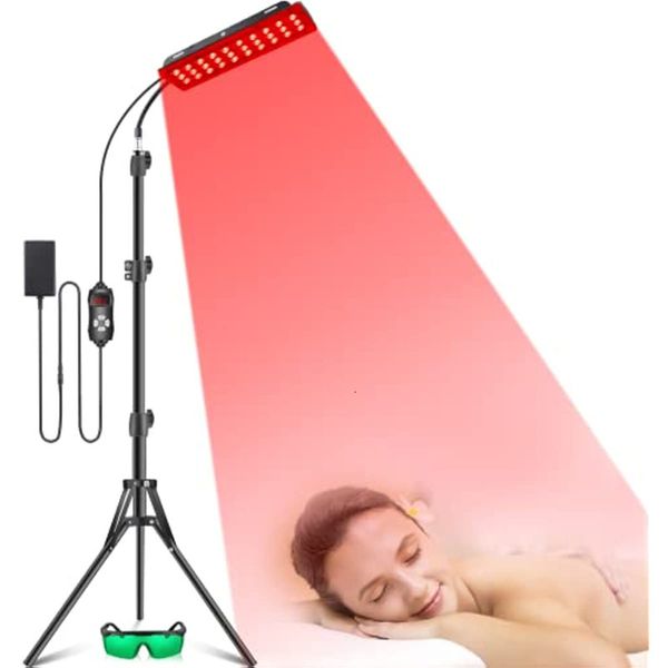 

other massage items led red infrared light therapy lamp 660nm and 850nm device used to relieve full body pain adjustable bracket 230308