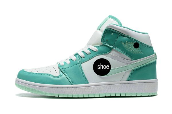 

shoes other sporting goods retro sports 1 mid washed teal aqua white men/women/kids 1s marine green foam youth gs big boy sneakers