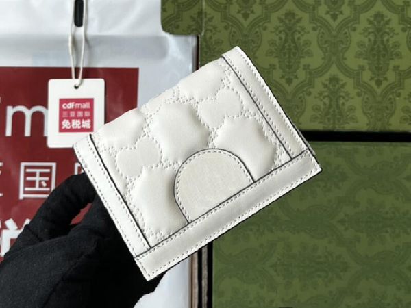 

5a wallets g723786 11cm 2g marmont matelasse card case wallet bag discount designer purses for women with box fendave, Red;black