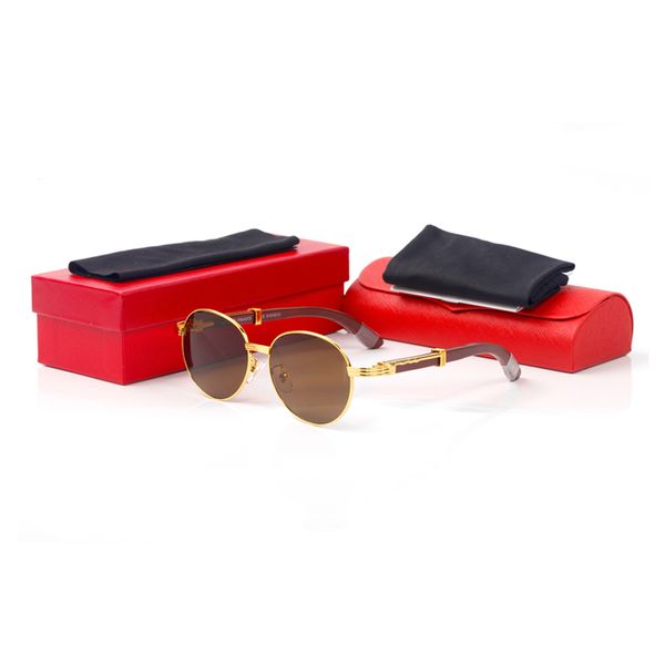 

carti designer sunglasses for men women round oversized sunglass uv400 protection eyeglass wooden wave carving frames sport vintage mens eye, White;black