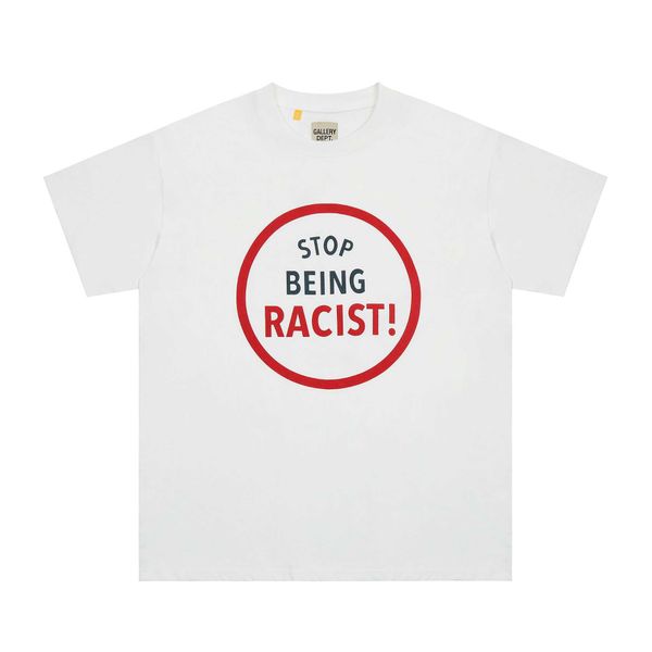 

sbeing high street loose short sleeve t-shirt men and women, Black;white
