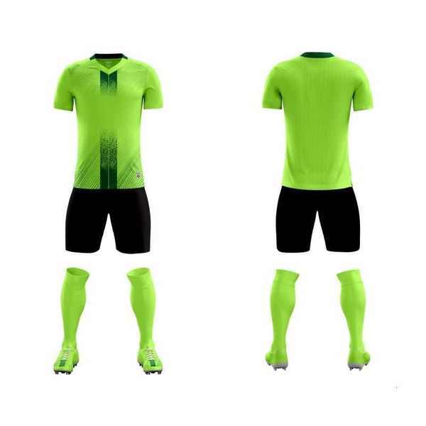 

2023 new football training uniform jersey sports suit chil1en's shorts running suit
