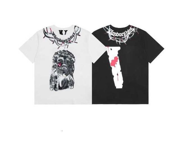 

mens womens designers t shirts loose tees fashion brands man s casual vlones shirt luxurys clothing polos shorts sleeve clothes, White;black