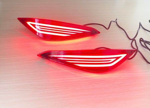 

2pcs led reflector bumper lights 1 pair for toyota rush 3-in-1 rear signal lights