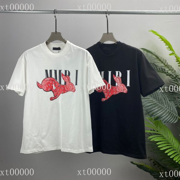 

23ss designer letter printed t shirts tee sweatshirt fashion high street short sleeves summer casual t-shirt breathable men women crew neck, Black;brown