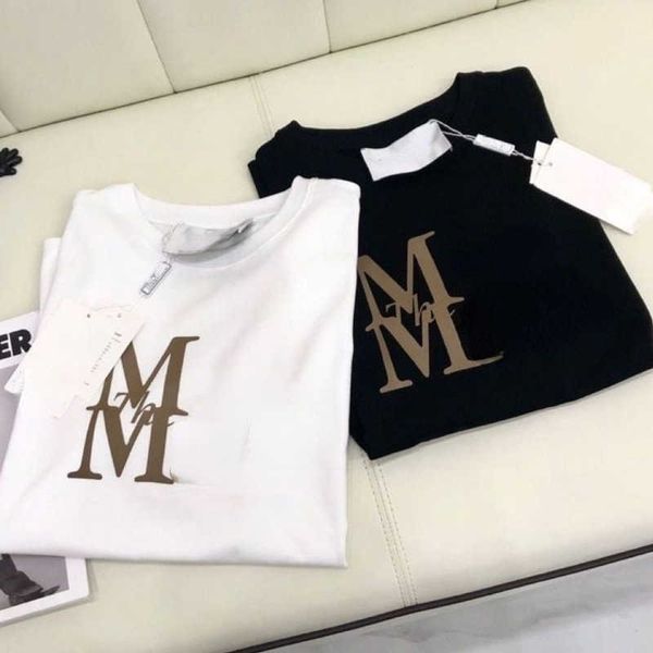 

summer short t shirt plus size womens t-shirt max designer tshirt men women round neck pullover tee fashion print sweatshirt 3xl 4xl 5xl, White