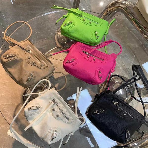 

women's designer punk style biker small square bag 0506