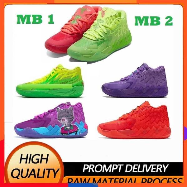 

melo basketball shoes lamelos mb 1 rick and morty men women tennis shoes queen city galaxy lamelo balls shoes melos mb1 kids