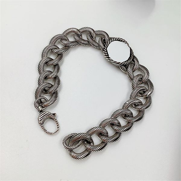 

dense lines women bracelets female hollow circle charm bracelets wide rope chain hand jewelry, Golden;silver