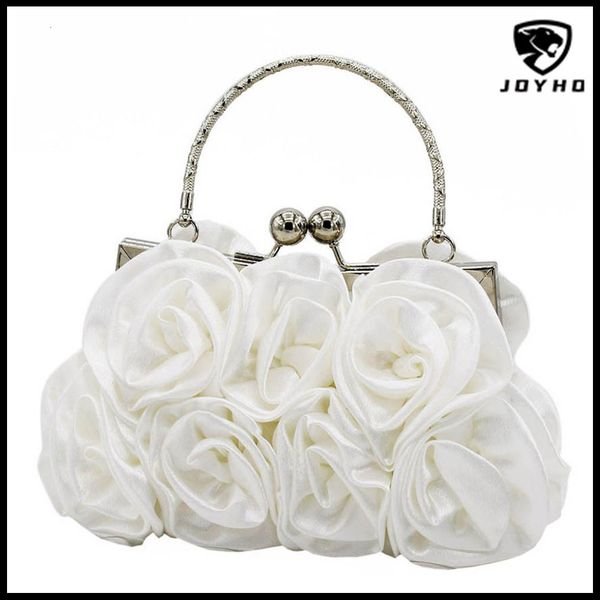 

evening bags fashion flower clutch bag women wedding elegant handbag bridal floral purse evening dress clutches party wallet lady evening ba