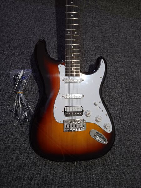 

electric guitar st 6-strings customize gutars sunburst