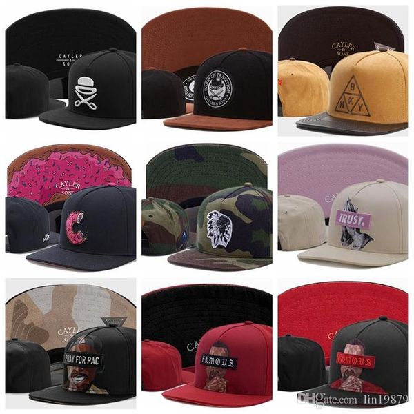 

2019 summer cayler & sons baseball caps bkny the munchies c first division camo skull indians trust skull pray for pac famous snap236b, Blue;gray