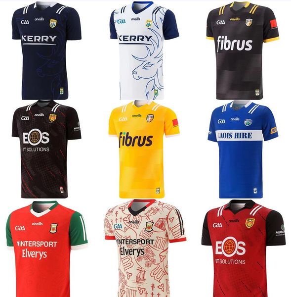 

2023 2024 limerick cork dublin gaa jerseys 22 23 24 down louth antrim wicklow mayo hurling derry retro cork classic shirt s-5xl, Black;gray