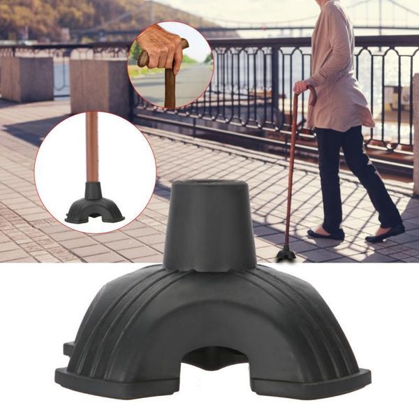 

other health beauty items cane tip self standing rubber four base support anti skid wearresistant durable hike protector cap for crutch 19mm
