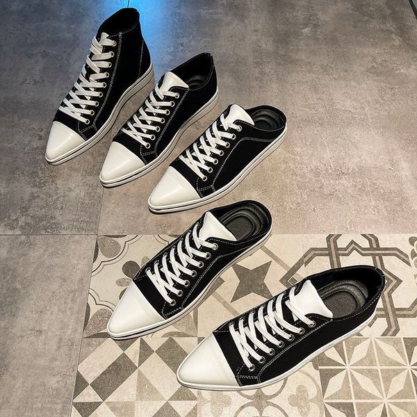 

dress shoes xgravity fashion women vulcanized sneakers ladies lace up casual breathable walking canvas ankle flats c278 230308, Black