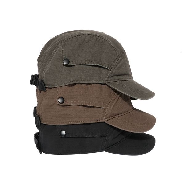 

ball caps short brim vintage solid color men outdoor baseball cap adjustable spring summer sun protection dad hat peaked cap 230308, Blue;gray