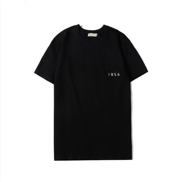 

men's t-shirt t shirt slim fit short sleeve cotton breathable tee r luxury letters print shirts 2023 spring summer high street casual m, White;black