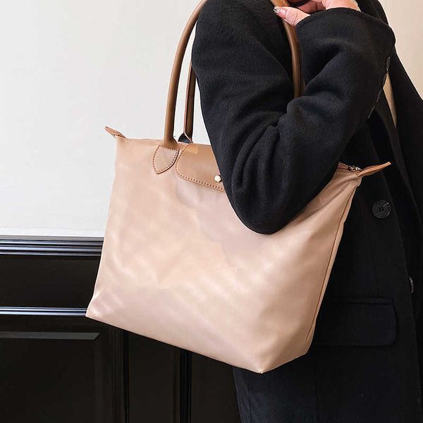 

dinner bag korean versatile large capacity bag 2022 autumn and winter new women's leisure commuter single shoulder portable longxiang