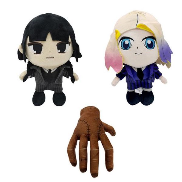 

wednesday addams plush toy the thing hand addams family soft stuffed doll figure pillows surprise gift for boy girl