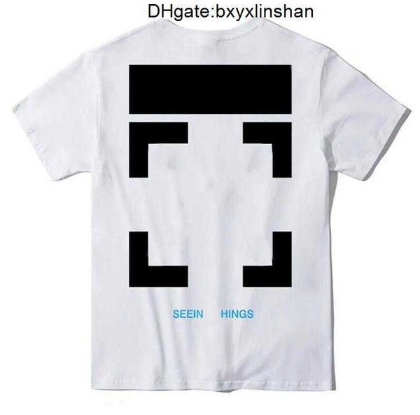 

new style fashion sports tshirt summer designer offs white t shirts luxury cotton loose t-shirts casual short hw4h 9in2, White;black