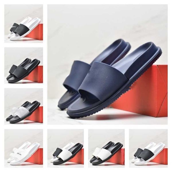 

shoes slippers men womens sports sandals triple black white tanjun sandal summer soft thick bottom couple lovers slipper beach flip flops si