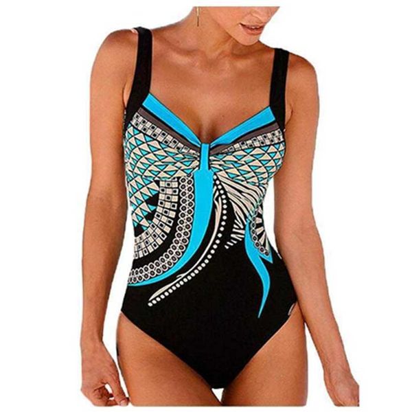 

2023 new one-piece bikini printed swimsuit s-2xl 8 colors, White;black