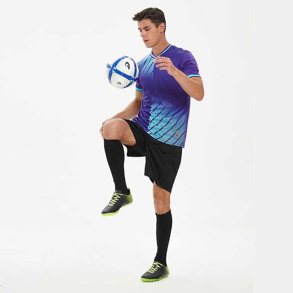 

football suit men's training suit chil1en's sports short sleeved ball suit middle school students' lettering match jersey