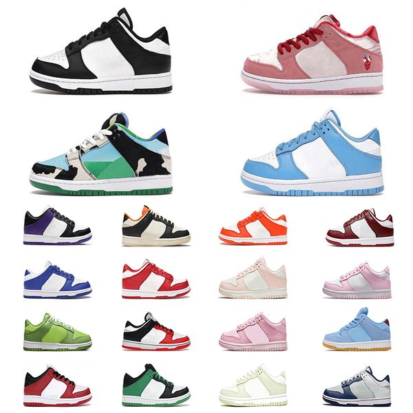 

chunky kids shoes athletic outdoor boys girls casual fashion sneakers children walking toddler sports trainers size 26-35, Black