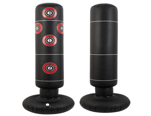 

sand bag 16m inflatable stress punching tower bag boxing standing tumbler muay training pressure relief bounce back sandbag with p9566046