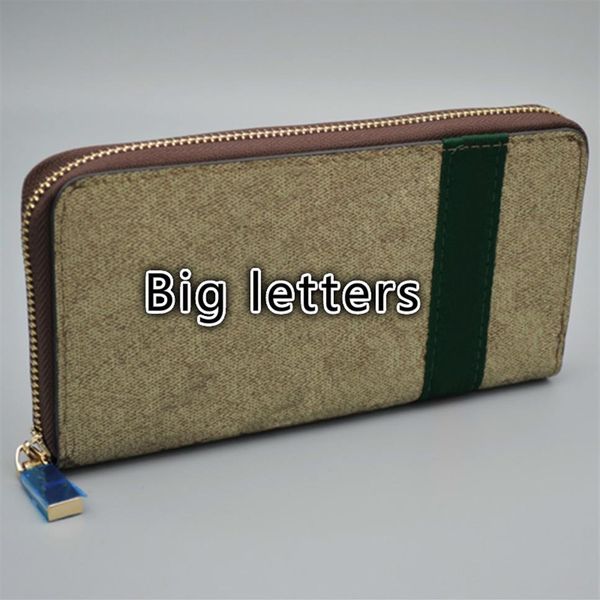 

designer men and women fashion classic wallet long zipper clutch234m, Red;black