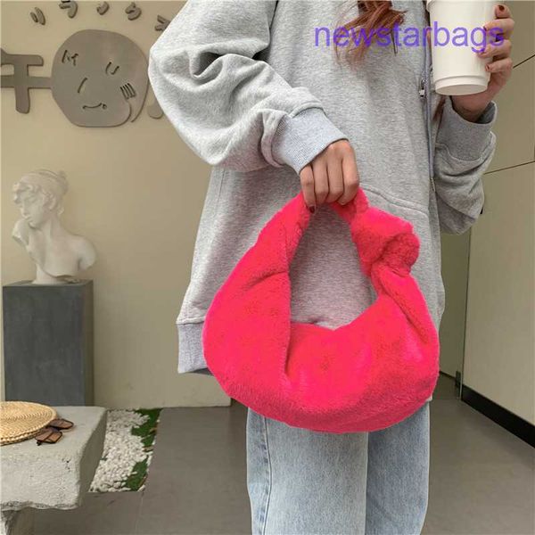 

original edition bottegs venets point bags online shop 2023 autumn and winter new women's bag woolen knotting cloud hand holding hand d