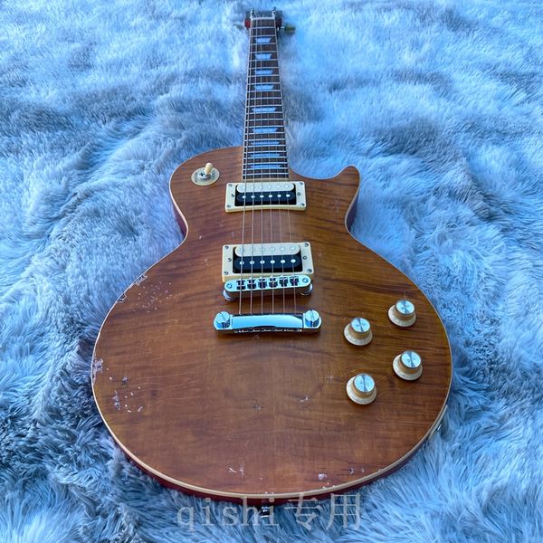 

in stock electric guitar rose wood fingerboard made in china maple fame vintage guitar