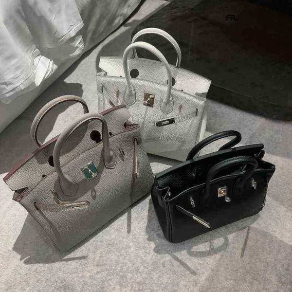 

designer bags birkin handbags classic head leather platinum bag 25 "30" 2023 new style messenger single shoulder handbag have logo