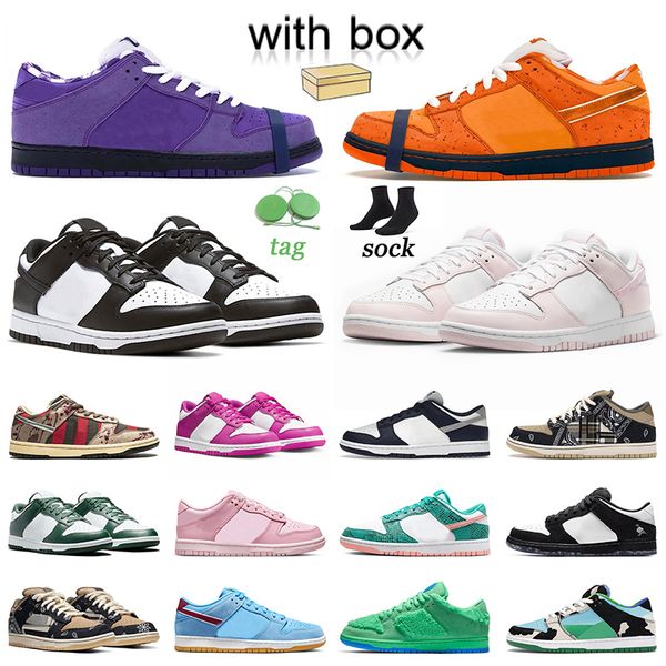 

authentic basketball shoes sneakers men women running shoes midnight navy freddy krueger tartan plaid pink paisley orange lobster purple lob
