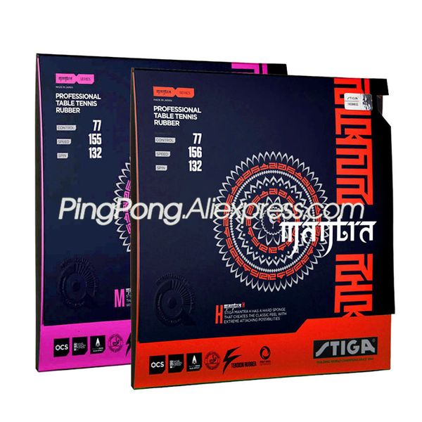 

table tennis raquets stiga mantra m h rubber made in japan pipsin original ping pong sponge 230307