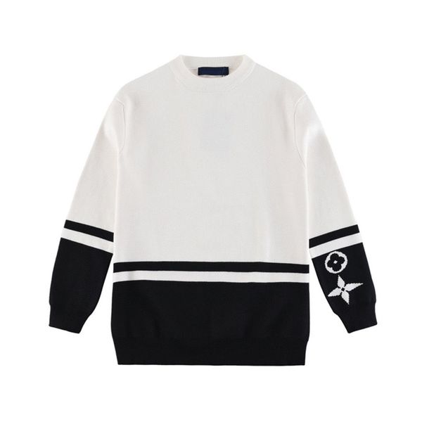 

2 designers men womens sweaters senior classic leisure multicolor autumn winter keep warm comfortable 17 kinds of choice oversize clothing#1, White;black