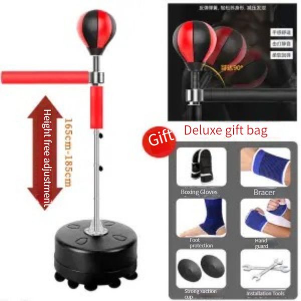

boxing professional boxing bag heavy stand punching bag with 360 degree reflex bar fitness boxing equipment for home gym