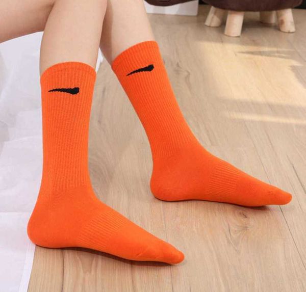

fashion luxury men's socks women's hook brand stockings designers candy colorful medium long women men couple's stocking brea, Black