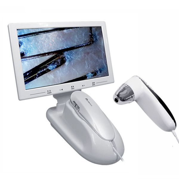 

face care devices professional skin hair detector scalp follicle moisture pores pigment magnifying analyzer tester 11inch 230307
