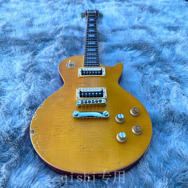 

in stock electric guitar rose wood fingerboard made in china maple fame vintage guitar you can custom made it